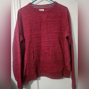 Champion Authentic Athletic Apparel Red Pullover Sweatshirt Men's Medium